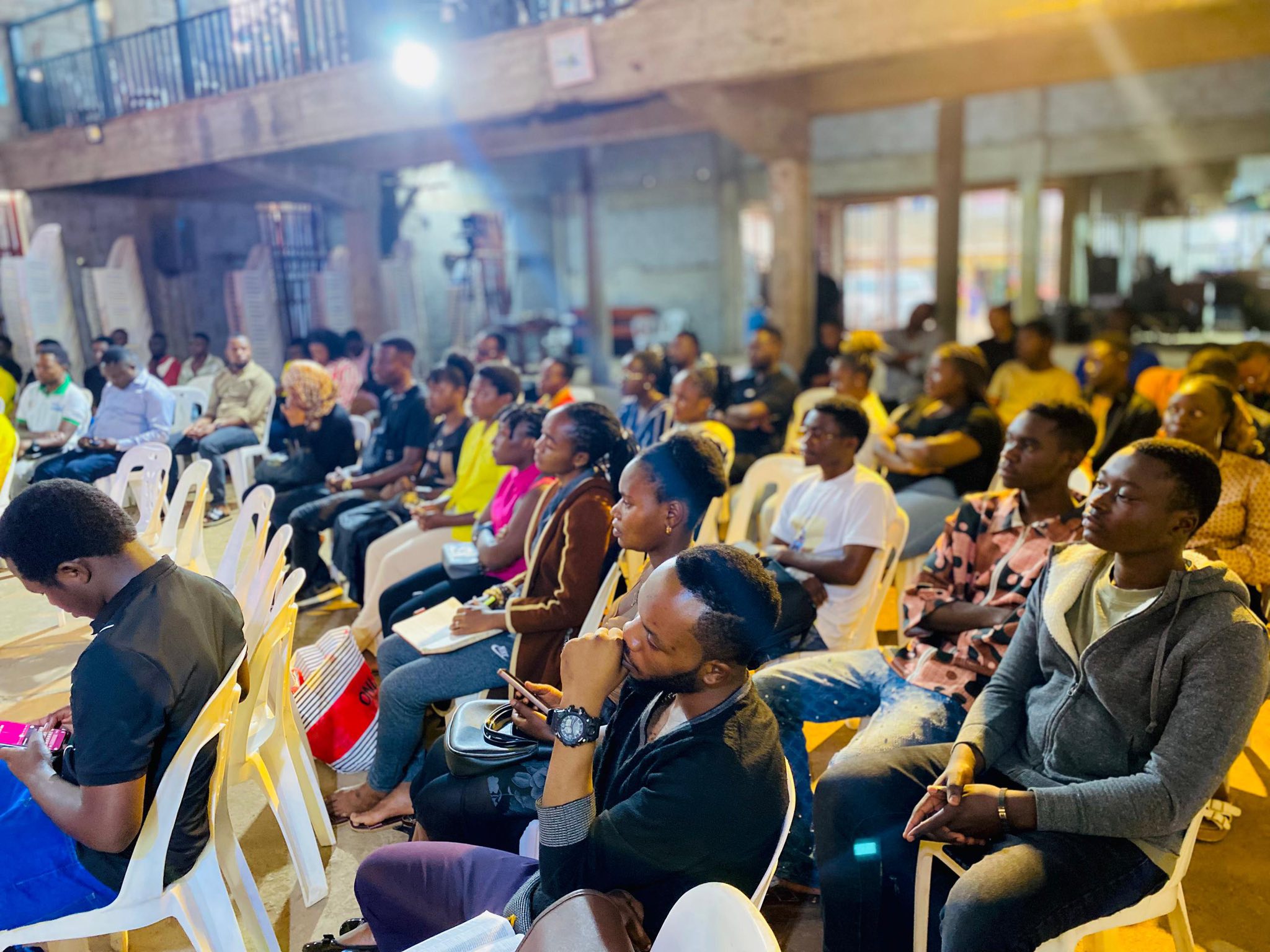 The President and Legal Representative of the BCCA received by the Kingdom of Buganda in Mmengo